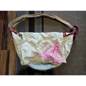 Victoria's Secret Pink Large Canvas Messanger Bag with Inserts